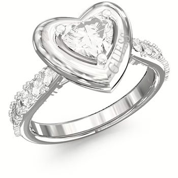 Anello Guess Donna Beloved in Acciaio Cristallo JUBR06 018JW - JUBR06 018JW